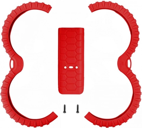 protective rear cover for dji avata 2 by sunnylife (red)