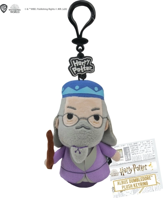 Harry Potter plysbamse-nøglering – Dumbledore