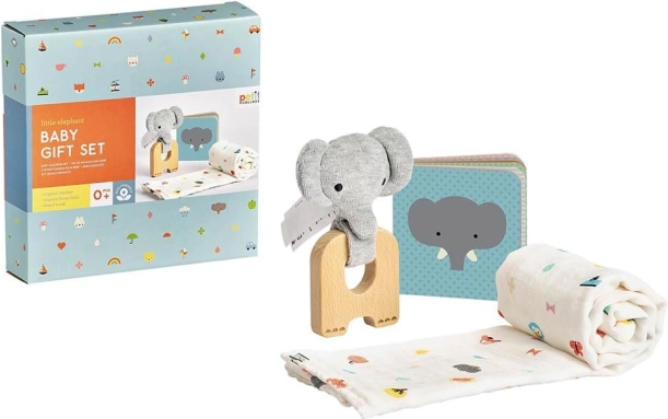 Baby Gift Set Elephant PETIT COLLAGE