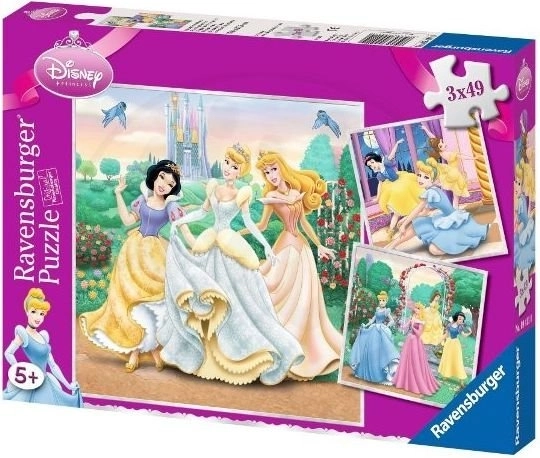 Ravensburger Puzzle Disney Princesses: Dreams 3x49 Pieces