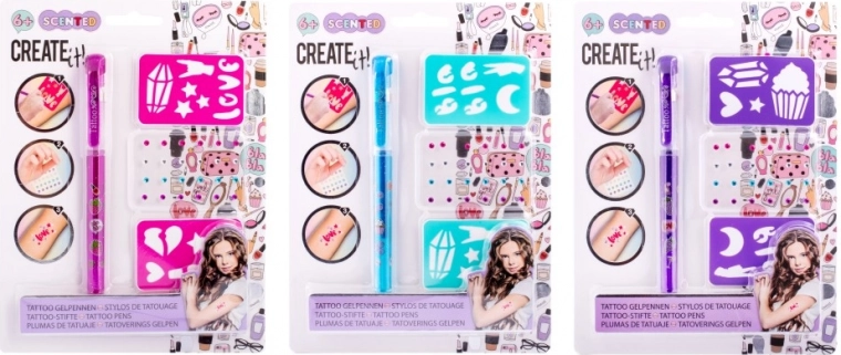 Voňavé gelové pero ve 3 barvách