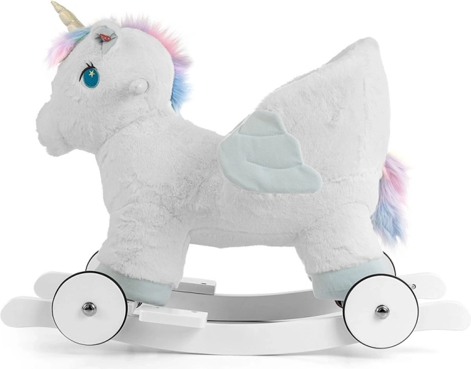 Twee vormen van plezier in één: schommelen en rijden