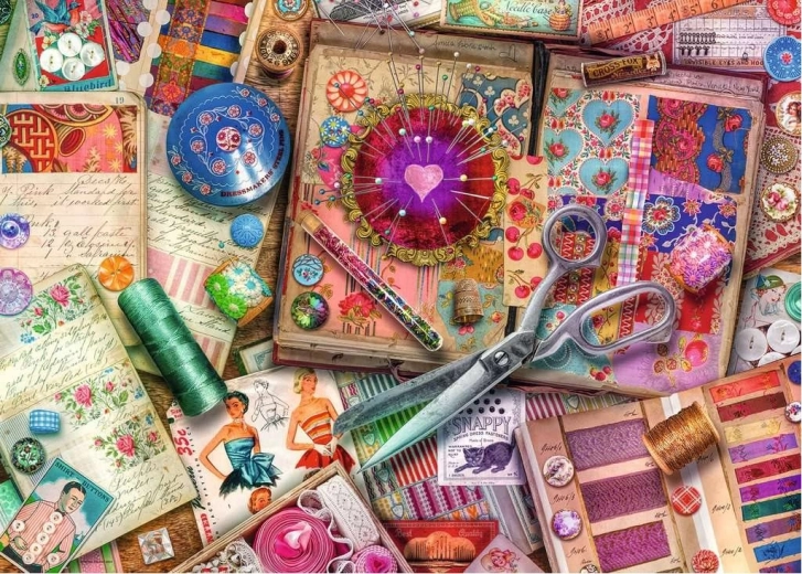 Ravensburger High Tailoring 1000 Piece Puzzle