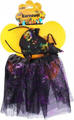Costume de carnaval sorcière et araignée