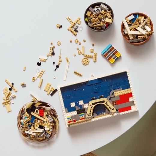 Costruzione rilassante con istruzioni 3D