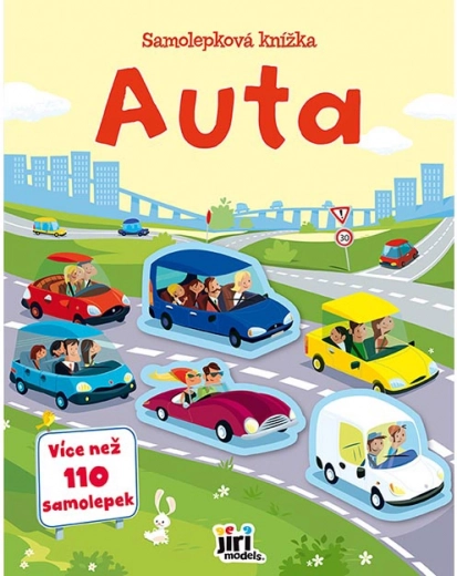 Libro di adesivi a tema Cars