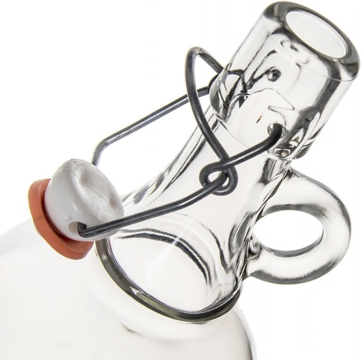 Fermeture hermétique avec clip à bascule