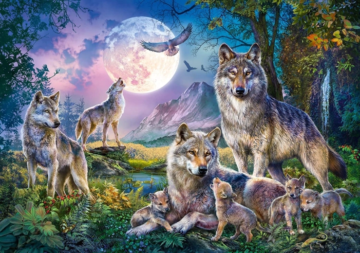 Puzzle Wolves 1500 Pieces SCHMIDT