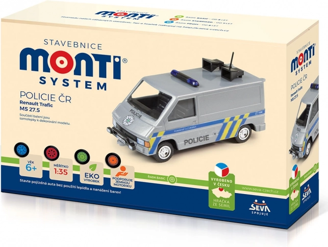 Byggesæt Politi Tjekkiet Renault Trafic Monti System