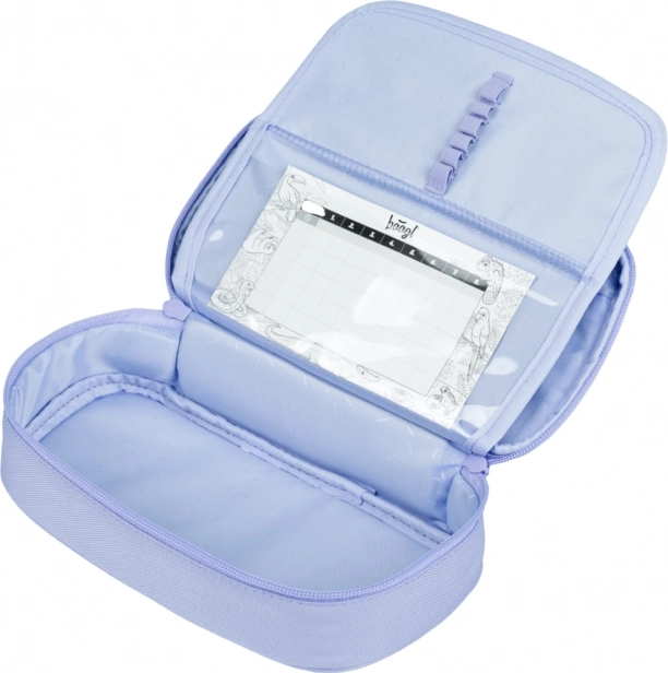 Set with pencil case and drawstring bag in a unified design