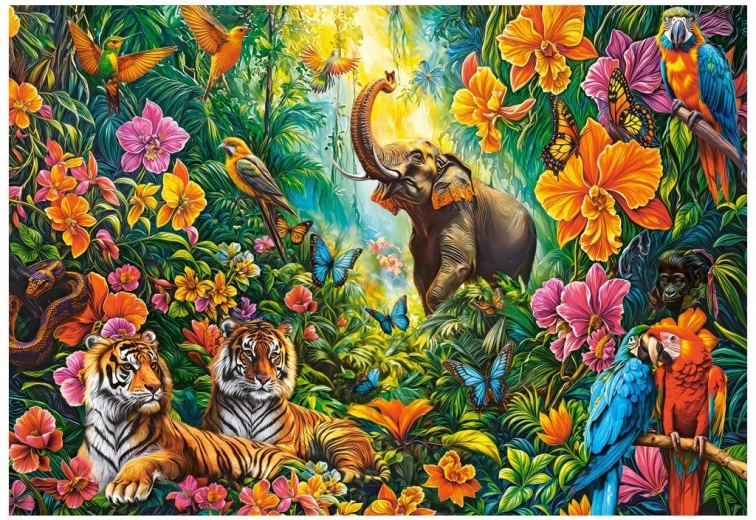 Castorland puzzle Blooming Jungle 1000 pieces