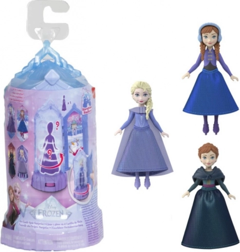 DISNEY FROZEN baba – jégpalota forgó meglepetéssel (mix)