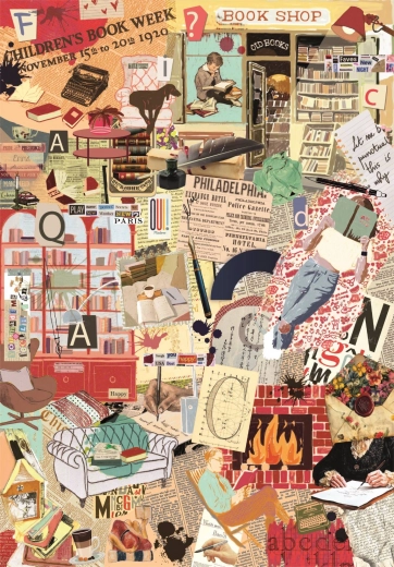 Puzzle Clementoni More is More: Libri e Scrittura 1000 pezzi