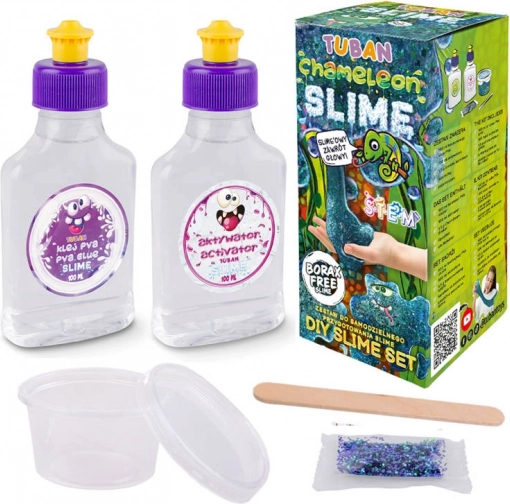TUBAN Super Slime Chameleon – creative slime-making kit