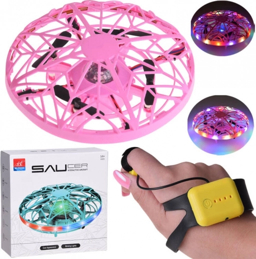 LED Drone with Hand Control