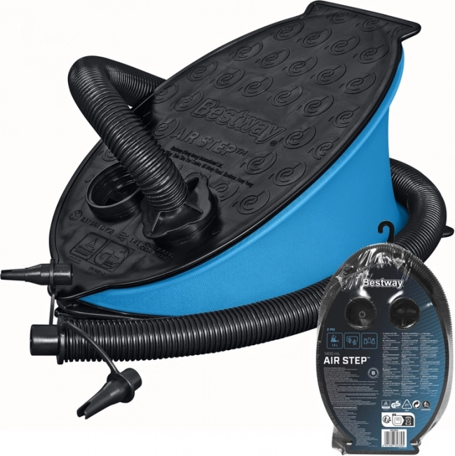 nožná pumpa BESTWAY Air Step 1400, 1,4 l na zdvih