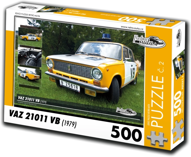 Puzzle Retro Cars VAZ 21011 VB 1979 500 pieces