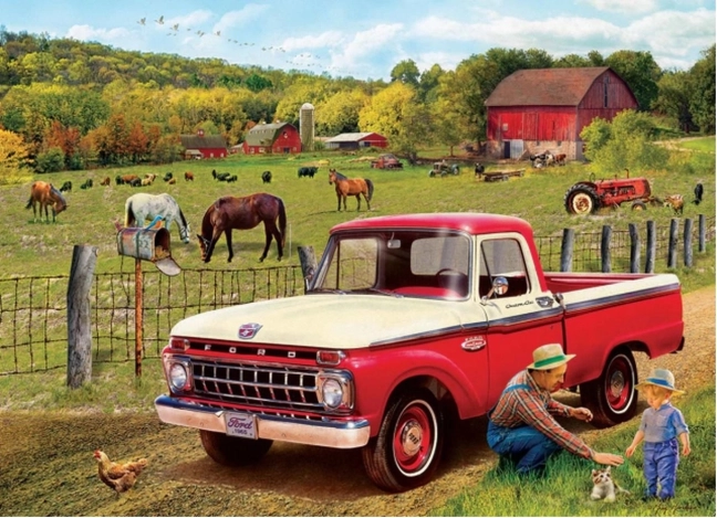 EUROGRAPHICS Grandpa’s Car 1000-piece Puzzle