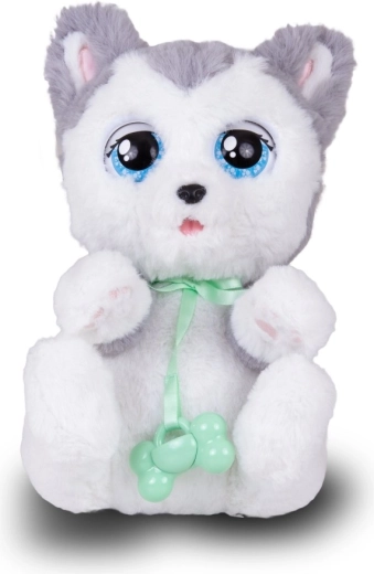 Interactive pacifier: open eyes and cute sounds