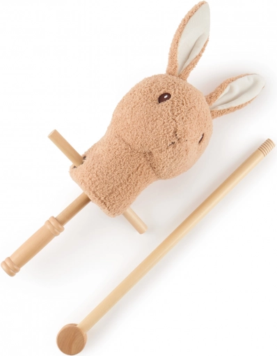 Hobby horsing on a stick – Fine the Rabbit by BIECO