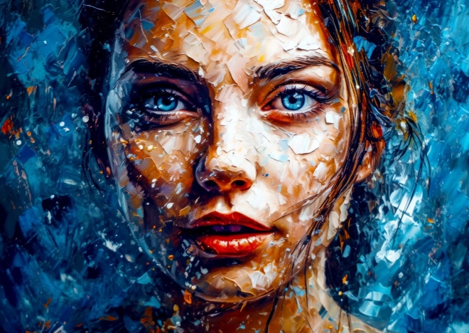Puzzle Icy Gaze 1000 Pieces