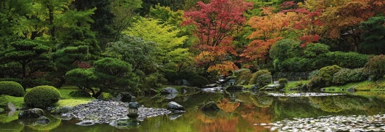 1000-Piece Puzzle – Zen Reflection Panorama