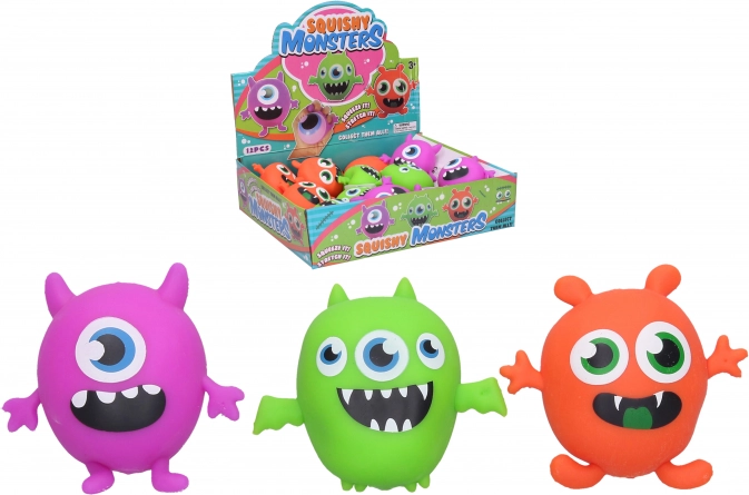 knijper monster 9 cm antistress speelgoed