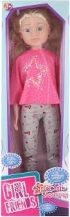 Walking Doll Blonde 80 cm
