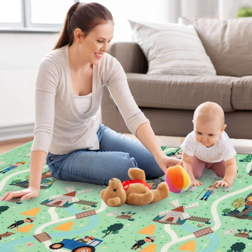 Safe, soft, anti-slip XPE foam