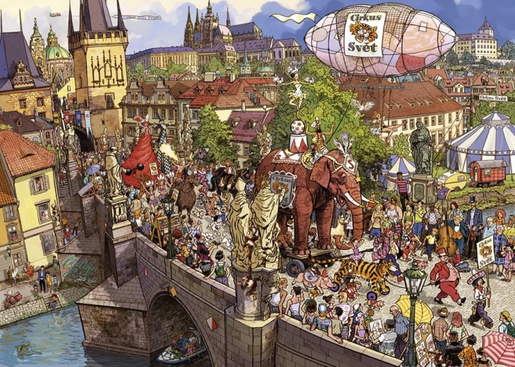 Puzzle Street Parade 2000 pieces