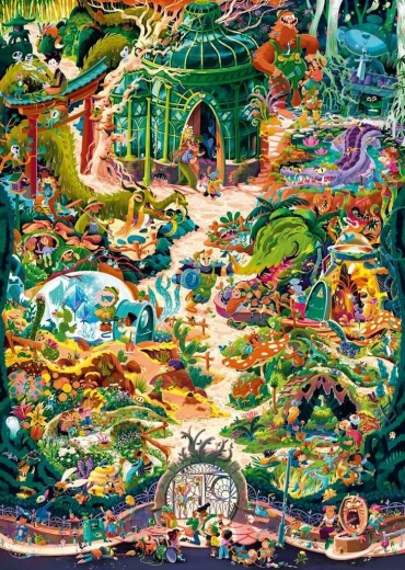 HEYE Puzzle Botanical Garden 2000 Pieces