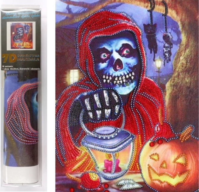 7D Diamond Painting Halloween 30 × 40 cm