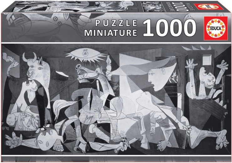 Educa miniature puzzle Guernica – PABLO PICASSO, 1000 pieces