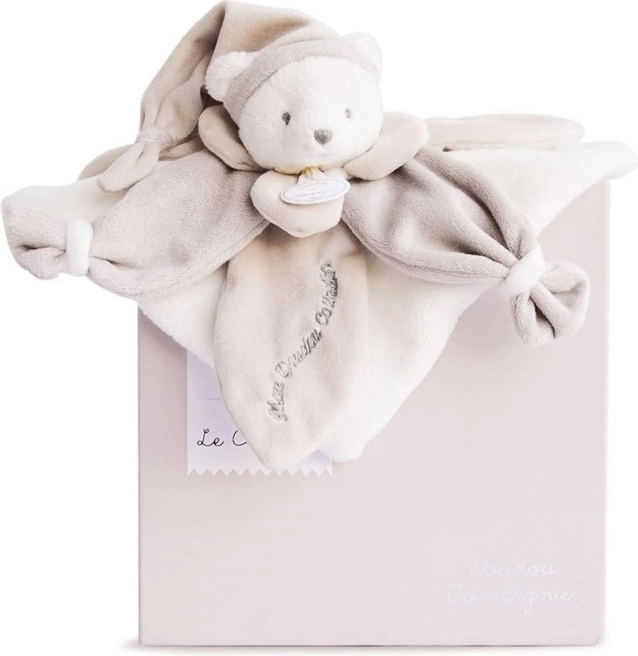 Doudou cadeau set - knuffelbeer 24 cm