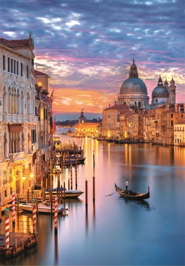 Puzzle 500 Pieces Illuminated Venice