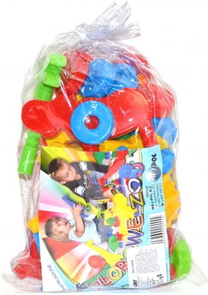 Plastic Zoo Building Set
