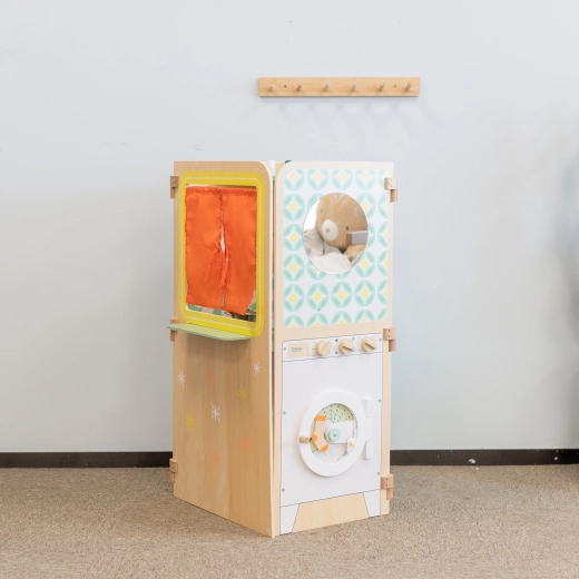 Laundry area for realistic role-play