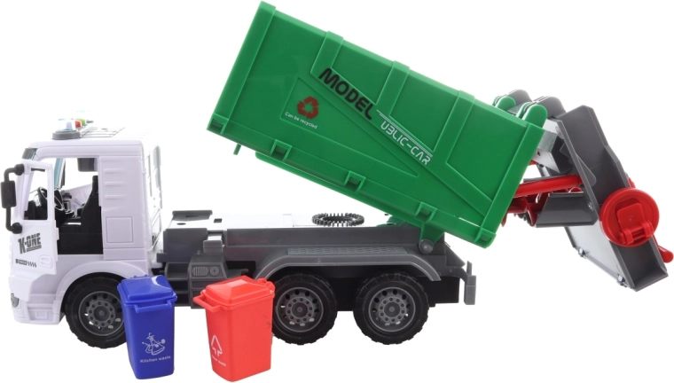 Funkční vyklápění popelnic