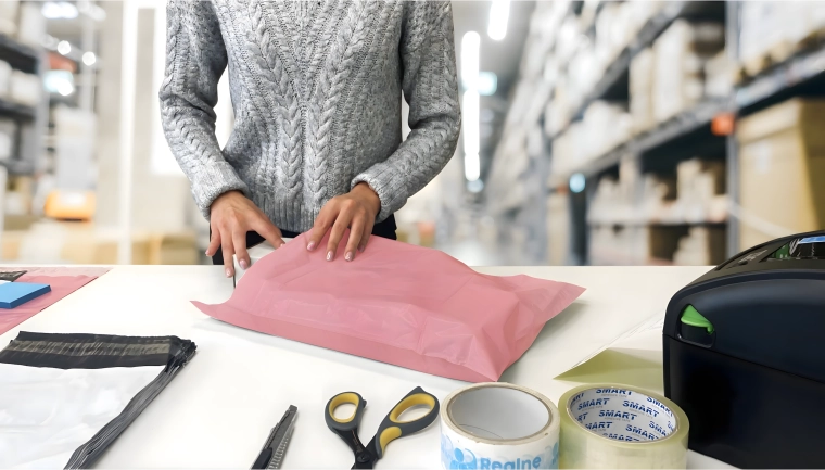 Imballaggio leggero per spedizioni rapide