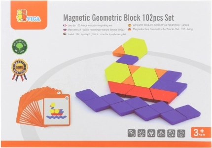 Magnetic Mosaic - Geometric Blocks