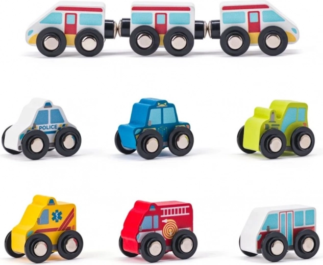 Vozidla na kolečkách a magnetický vláček