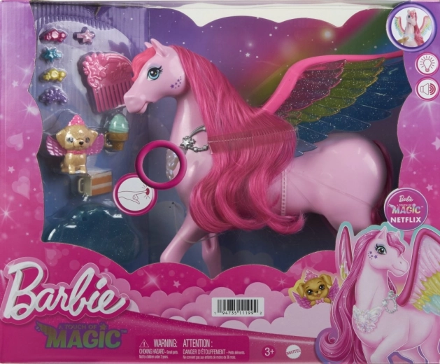 Barbie Magische Pegasus met Licht- en Geluidseffecten