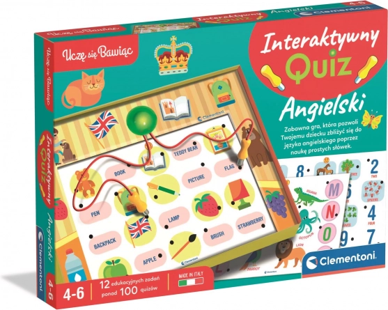 Interactive English Quiz – Learning Through Play CLEMENTONI