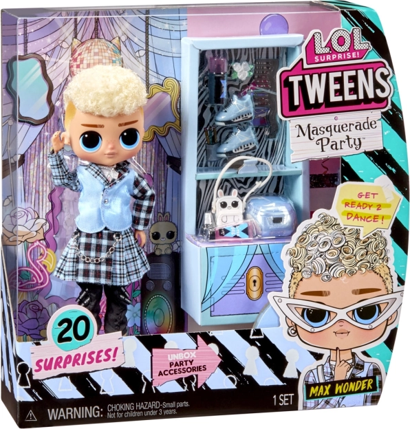 L.O.L. Surprise! Tweens dukke Max Wonder – Maskebal