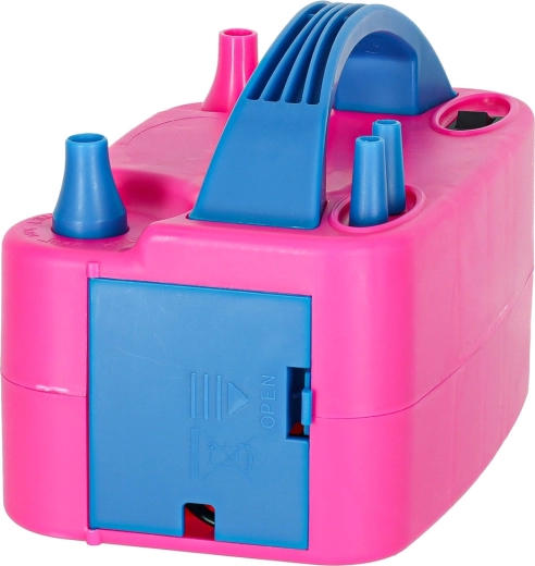 Twee mondstukken voor verschillende ballongroottes