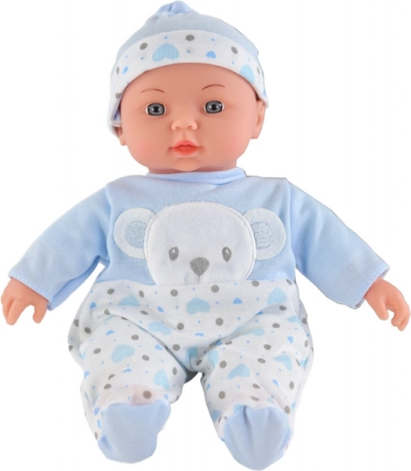 Roztomilý design v modré s medvídkem