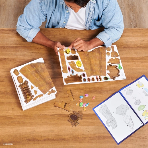 Pre-scored parts for easy assembly