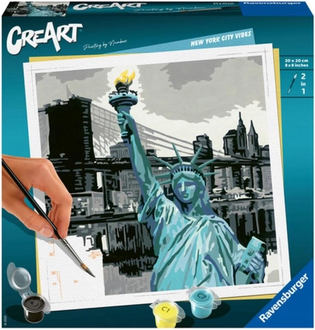 CreArt Pulsating New York – paint by numbers