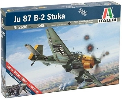 Modelvliegtuig Junkers JU-87 B Stuka Slag om Engeland