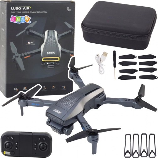 LU50 Air Drone with Dual HD Camera and LED Lights